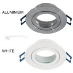 Die Cast Aluminium Straight Splashproof With Glass With MR16 Lamp Holder 2 Pack – DL032