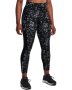 Women's Ua Fly Fast 3.0 Printed Ankle Tights - Black / LG