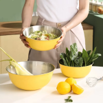 4-PIECE Stainless Steel Mixing Bowl Set