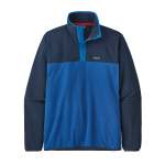 Mens Micro D Snap-t Pullover - - Superior Blue XL