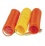 Gav Hose Spiral Pp Blue 6.5X10MMX8M With Quick Couplers BX15PU8-6.5