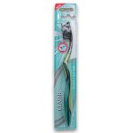 Classic Thick Toothbrush With Medium Bristles Assorted
