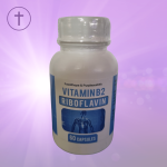 FOOD4HOPE & Vitamin B2 Riboflavin 60 Capsules - Energy & Skin Health