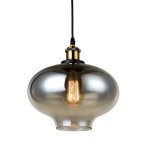 Vega Metal And Glass Pendant Light