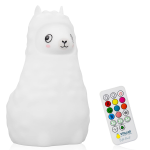 LED Kids Night Light Soft Silicone Baby Rgb - Llama