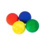 Multi-coloured Polystyrene Sphere Shapes: 20 Pieces 60MM