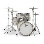 Gretsch Renown 5 Piece Shell Kit W 22 Bass Drum : Vintage Pearl