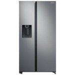 Samsung 617L Side By Side Fridge- Plumbed Water And Ice Dispenser Gentle Silver