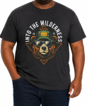 Mens Papa Bear Tee - 10XL Black