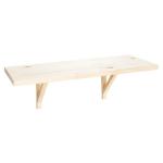 Bracket & Shelf 600MM Raw