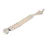 4AKID Crochet Baby Pacifier Clips - Natural