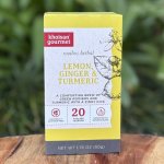 Rooibos Lemon Ginger & Turmeric Tea 20S Khoisan Gourmet