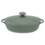 Matte Green Casserole 34.5CM