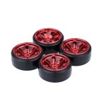 Goolrc 4PCS SET 1 10 Drift Car Tires Hard Tyre Replacement For Traxxas Hsp Tamiya Hpi Kyosho On-road Drifting Car Red
