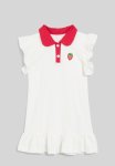 PoP Candy Golfer Dress - Ecru