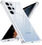 Clear Cover Compatible With Samsung Galaxy S21 Ultra Shockproof Protective