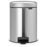 Brabantia Newicon 5 Litre Fingerprint Proof Pedal Bin