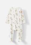 Cotton On Organic Pointelle Zip Romper - Milk vintage Floral