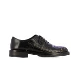 Timeless Leather Lace-ups -black