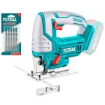 Total Tools Saw Jig Lithium-ion 20V With 5PCS Saw Blades