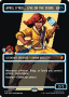 April O'neil Live On The Scene Borderless Surge Foil Teenage Mutant Ninja Turtles Commander - Near Mint Foil