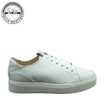 Cindy Lace-up Leather Sneaker White 1964 - 9