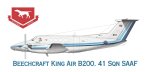 Beechcraft King Air B200. 41 Sqn Saaf Mug