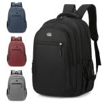 Large Capacity Backpack Men's And Women's Student Computer Bag Multi Pocket Waterproof And Wear-resistant Commuting Backpack Chr