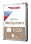 Toshiba N300 Nas Hard Drive 6TB Sata III 512MB/7200RPM