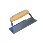 Sharp Mts Corner Trowel - Inside - With Wooden Handle - 150MM
