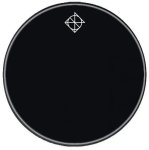 22 Inch Bass Drum Head Black With Logo