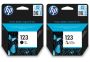 HP 123 Ink Bundle - 123 Black And Colour Original Ink Cartridge