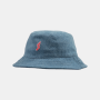 Bleached Denim Bucket Hat - Ns