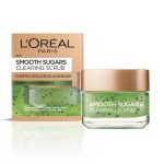 Loreal Smooth Sugars Clearing Face & Lip Scrub Kiwi 50ML
