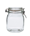 Pickle Clip Top Jar 14CM H X 9CM W 1L