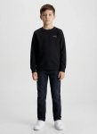 Calvin Klein Kids Chest Inst Logo Regular Black T-Shirt - 14Y Black