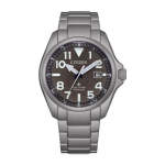 Eco-drive Gents Titanium Grey Dial BN0241-59H