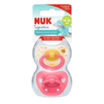 NUK Signature Silicone Soother Pink 18-36M