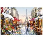 Diamond Painting Diy Kit Full Drill 60X40CM- Paris Street Scene