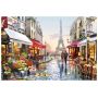 Diamond Painting Diy Kit Full Drill 60X40CM- Paris Street Scene