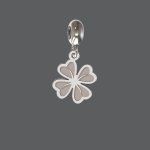 Clover Silver Petite 4 Leaf Charm