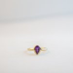 Pear - Small - Amethyst Medium