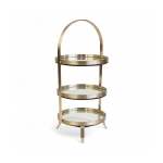 3 Tier Cake Stand Gold