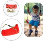 Durable Tree Swing For Children Play Ground -green
