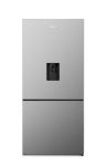 Hisense 463L Bottom Freezer Fridge With Water Dispenser-stainless Steel