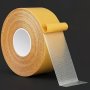 Super Strong Heavy-Duty Double-Sided Tape 3.0cm X 20.12m - Waterproof & Transparent With Fiberglass Mesh For Walls & Glass Mounting