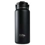 Capestorm 946ML Double Wall Vacuum Water Bottle With Dual-sip Lid - Black