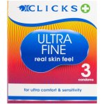 Clicks Condoms Ultra Fine 3