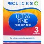 Clicks Condoms Ultra Fine 3
