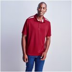 Mens Simola Golf Shirt - Red 5XL